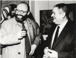 Georges Visat et Pierre Alechinsky